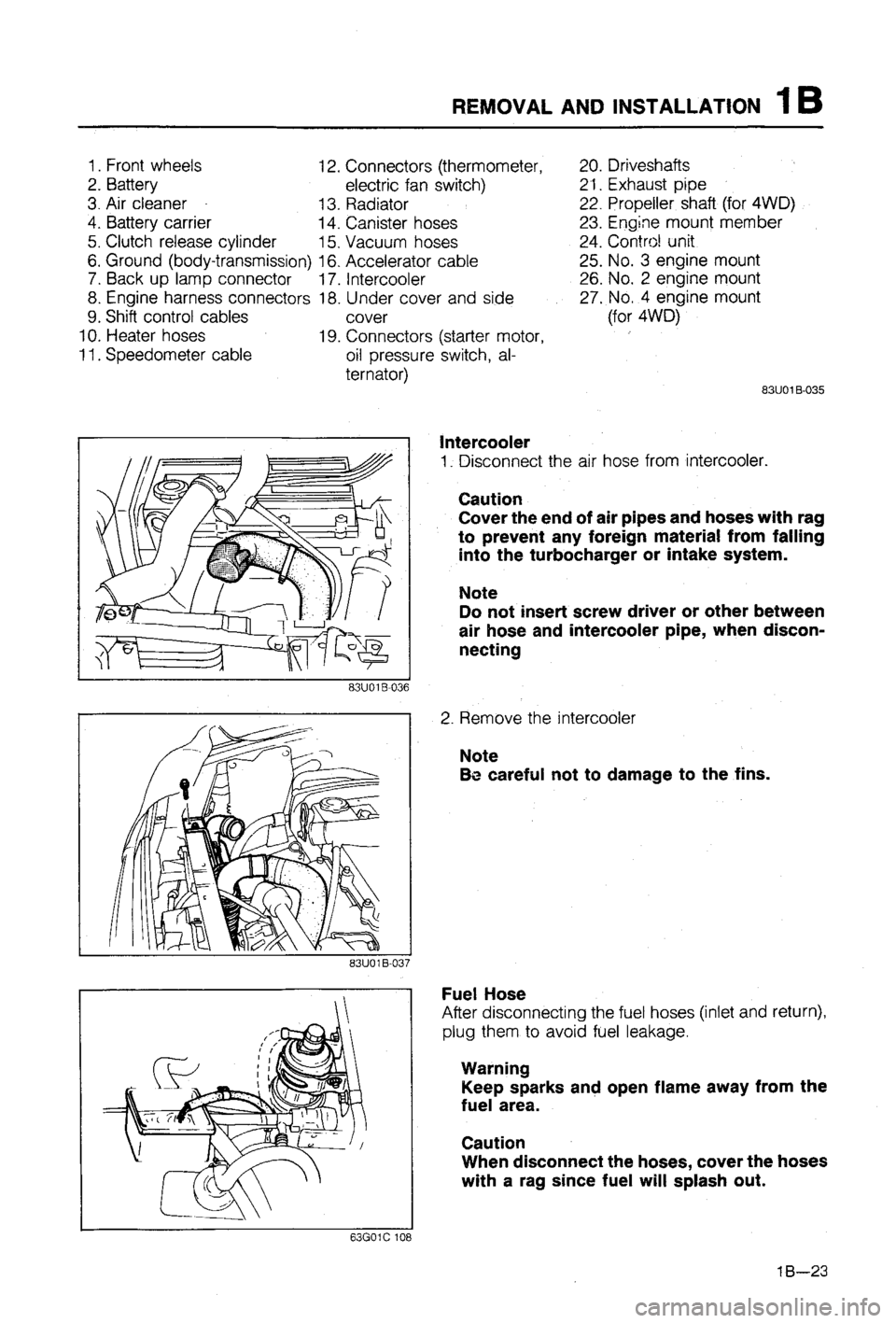 MAZDA 323 1988 Service Manual MAZDA 323 1988 Service Manual
