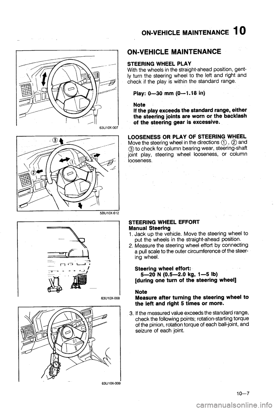 MAZDA 323 1988 Workshop Manual MAZDA 323 1988 Workshop Manual