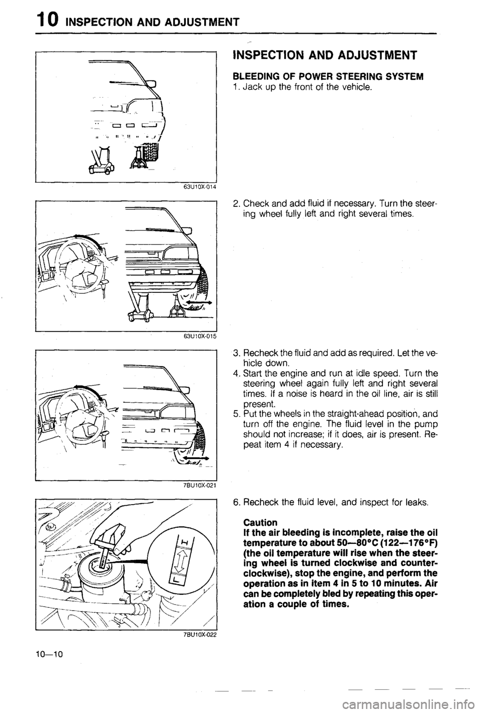 MAZDA 323 1988 Workshop Manual MAZDA 323 1988 Workshop Manual