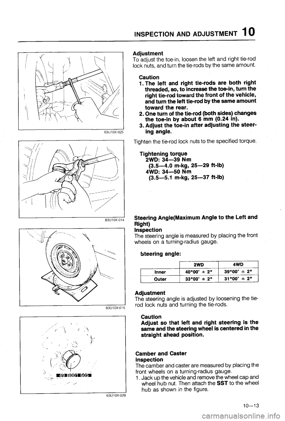 MAZDA 323 1988 Workshop Manual MAZDA 323 1988 Workshop Manual