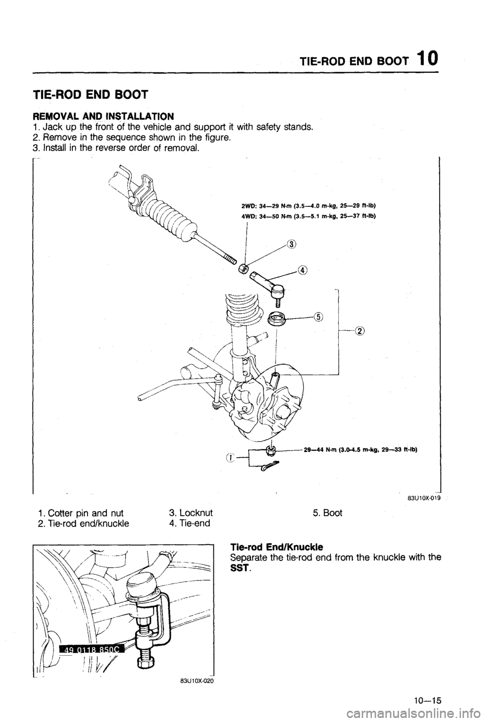 MAZDA 323 1988 Workshop Manual MAZDA 323 1988 Workshop Manual
