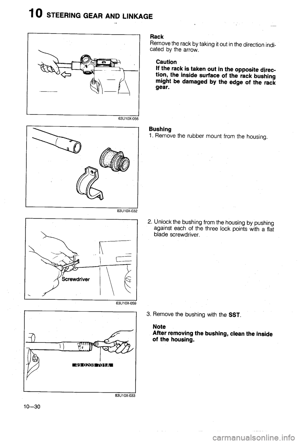 MAZDA 323 1988 Workshop Manual MAZDA 323 1988 Workshop Manual