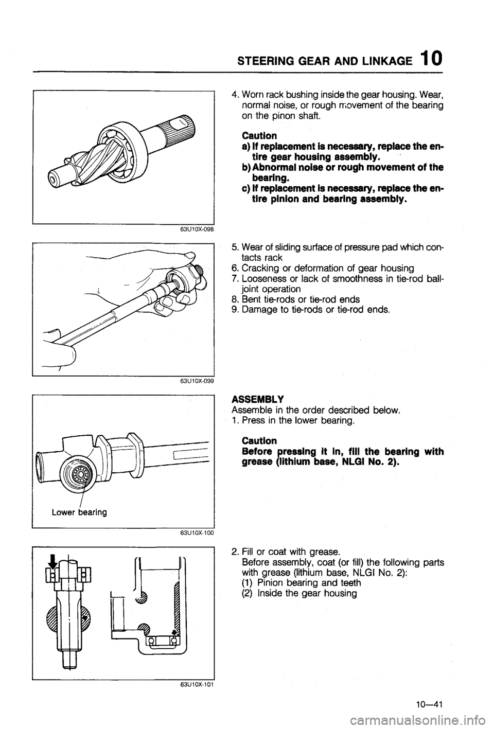 MAZDA 323 1988 Workshop Manual MAZDA 323 1988 Workshop Manual