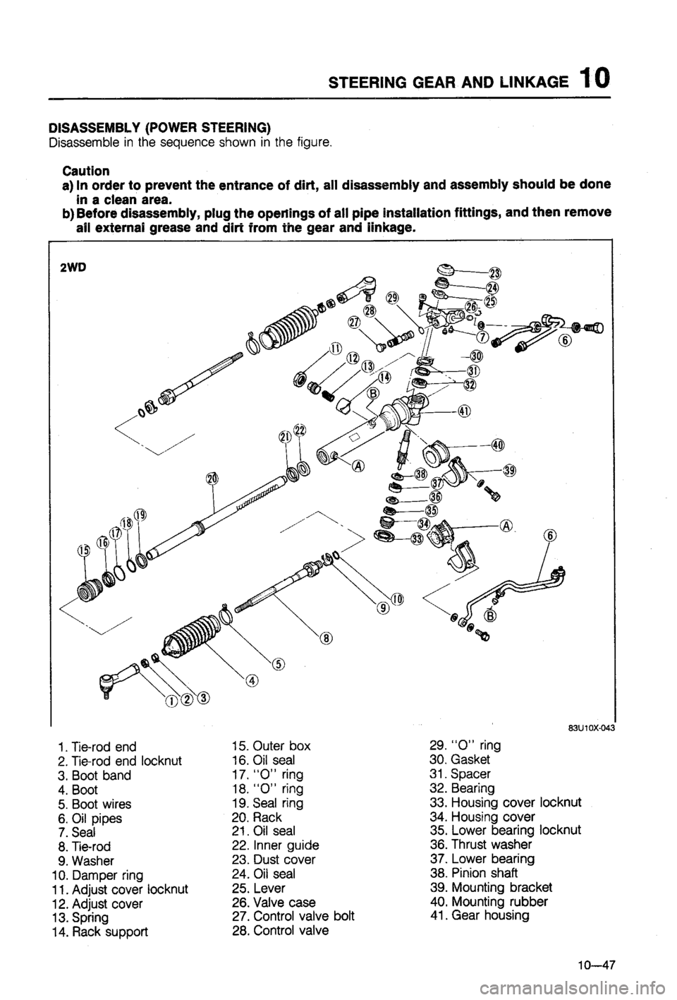 MAZDA 323 1988 Workshop Manual MAZDA 323 1988 Workshop Manual