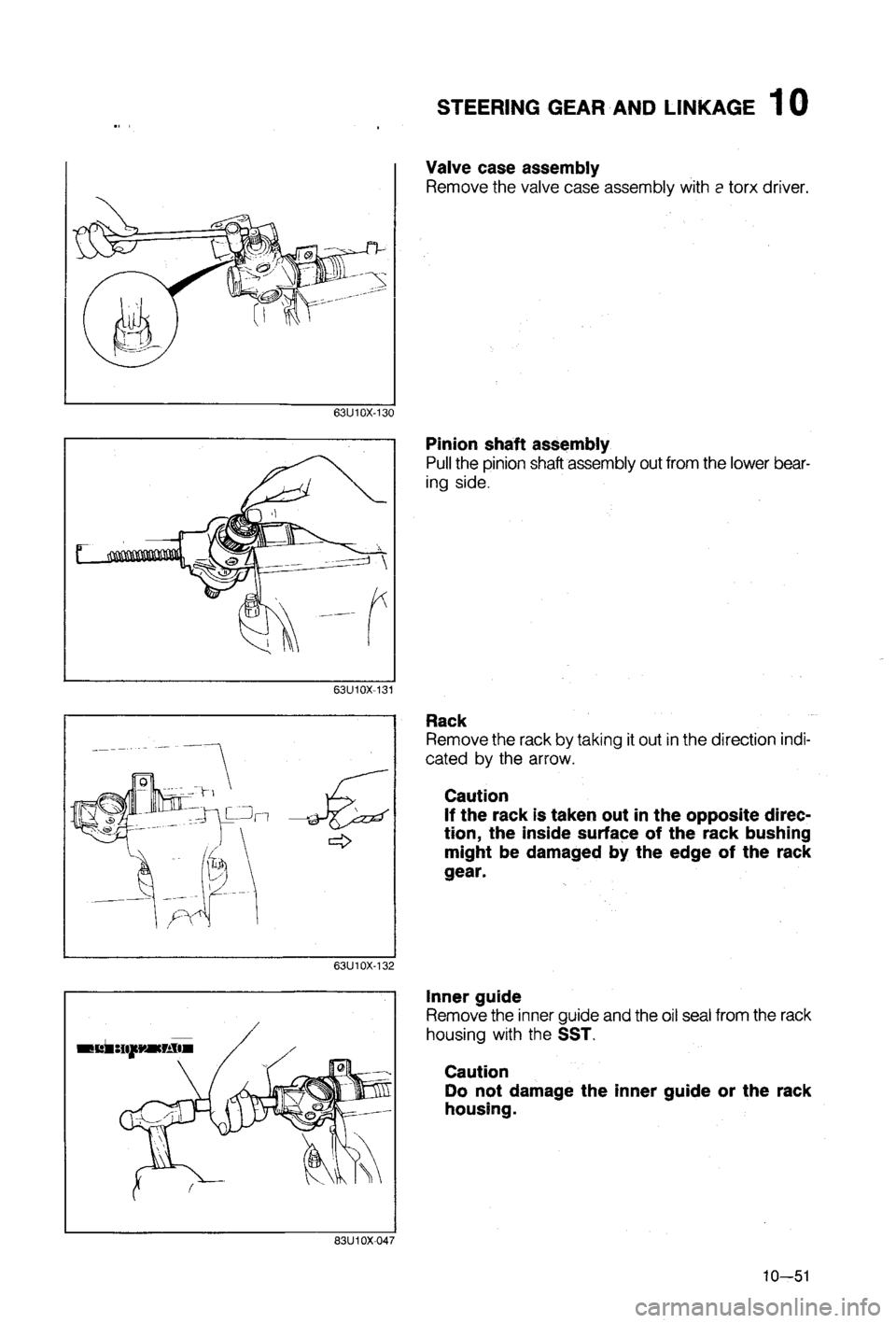 MAZDA 323 1988 Workshop Manual MAZDA 323 1988 Workshop Manual