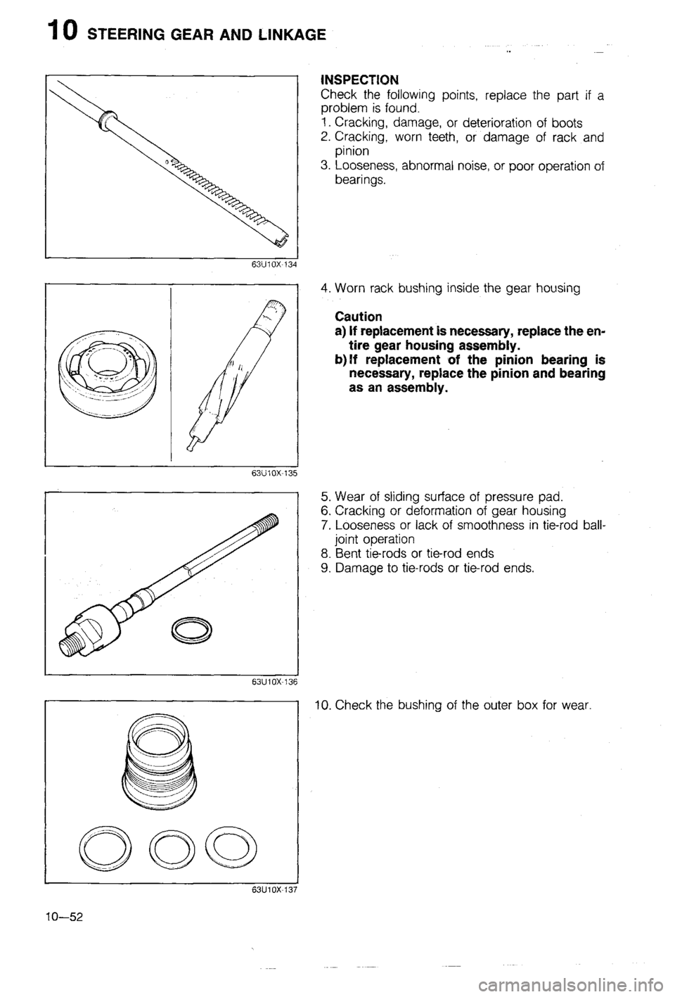 MAZDA 323 1988 Workshop Manual MAZDA 323 1988 Workshop Manual