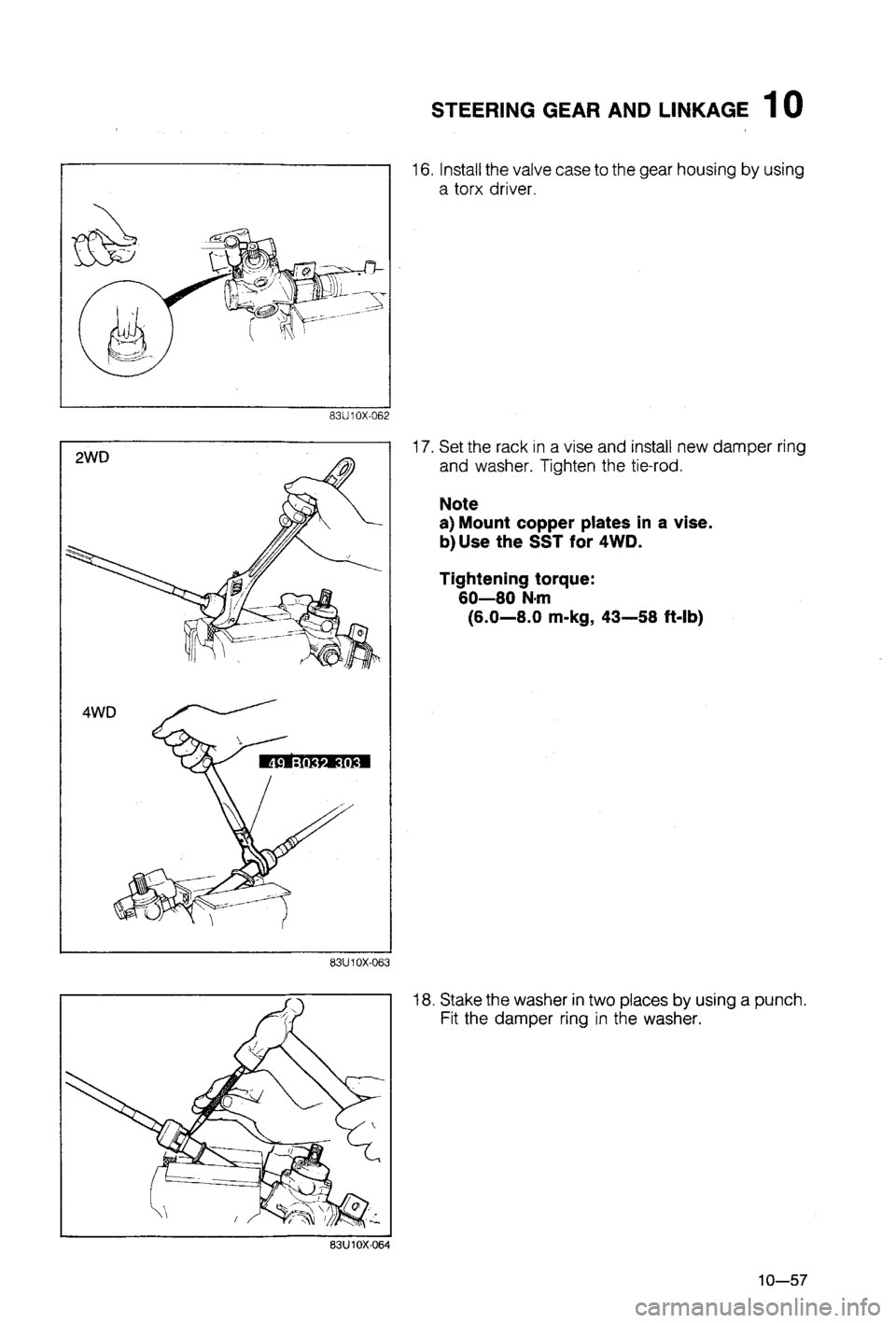 MAZDA 323 1988 Workshop Manual MAZDA 323 1988 Workshop Manual