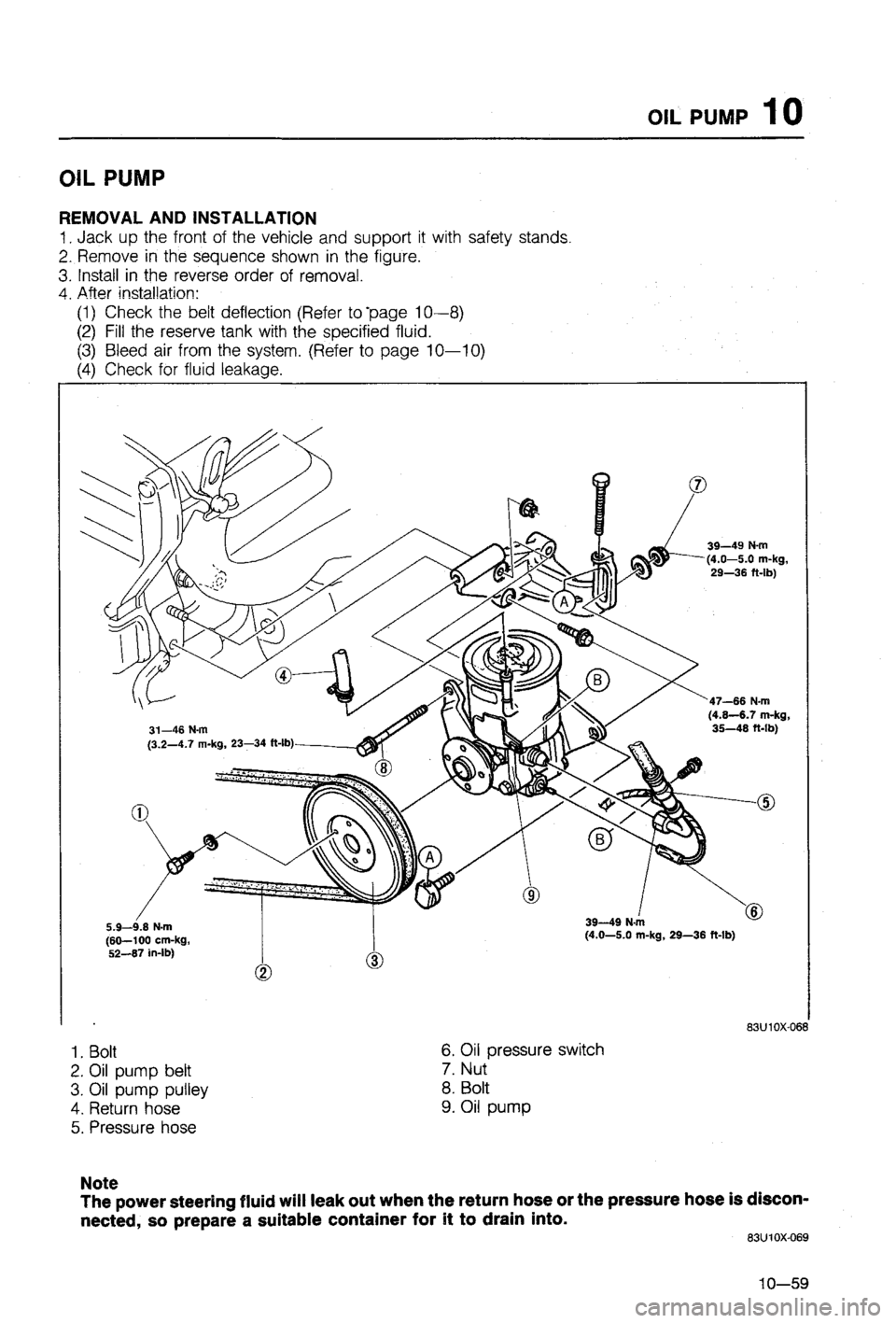 MAZDA 323 1988 Workshop Manual MAZDA 323 1988 Workshop Manual