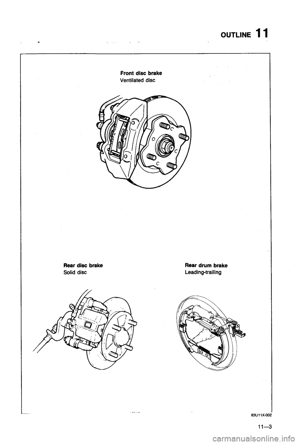 MAZDA 323 1988 Workshop Manual MAZDA 323 1988 Workshop Manual