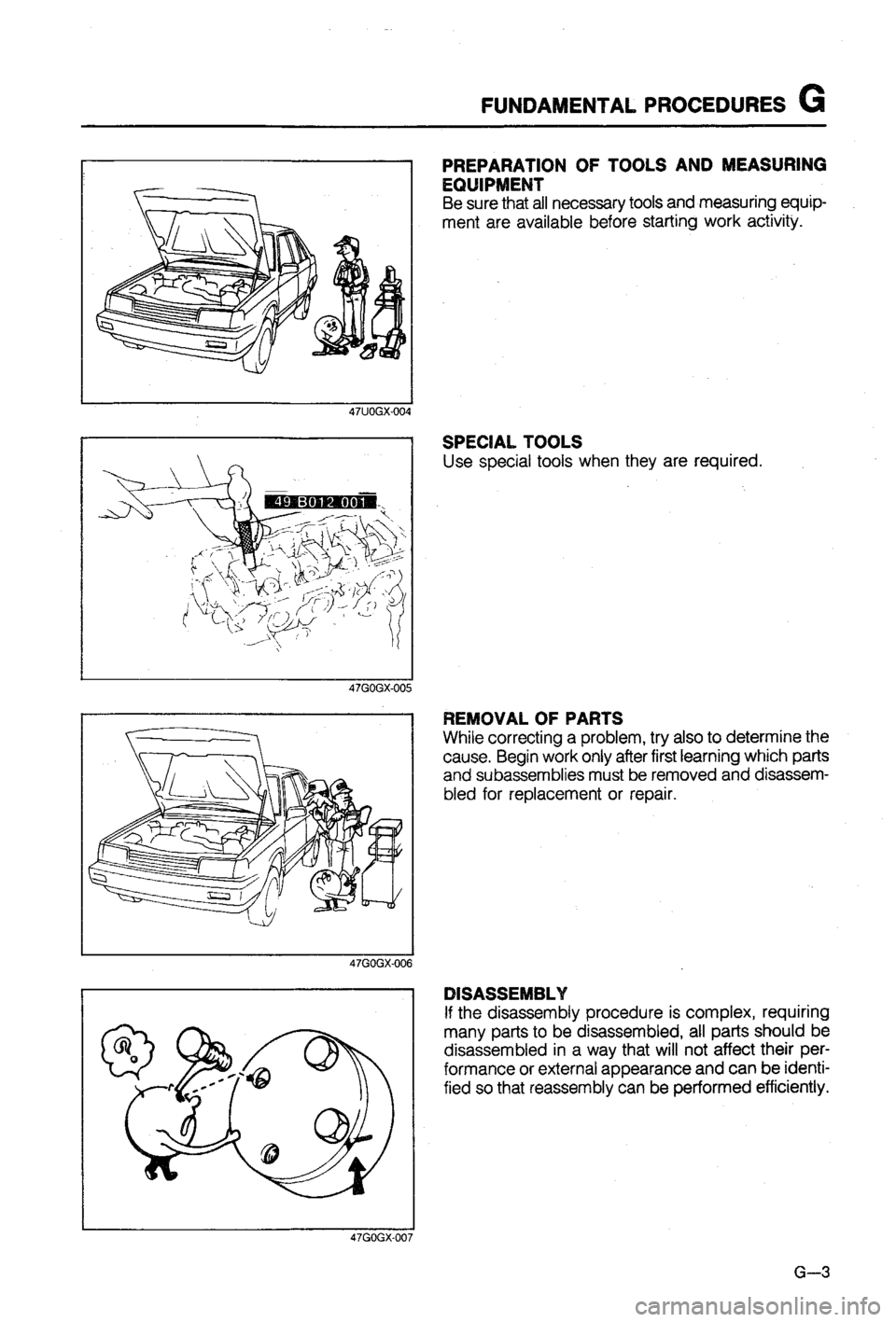 MAZDA 323 1988  Workshop Manual 