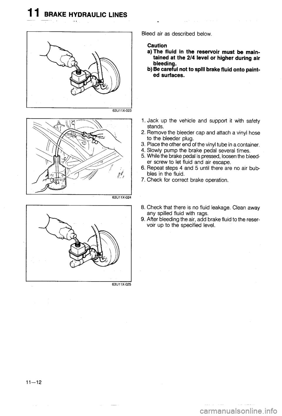 MAZDA 323 1988 Workshop Manual MAZDA 323 1988 Workshop Manual