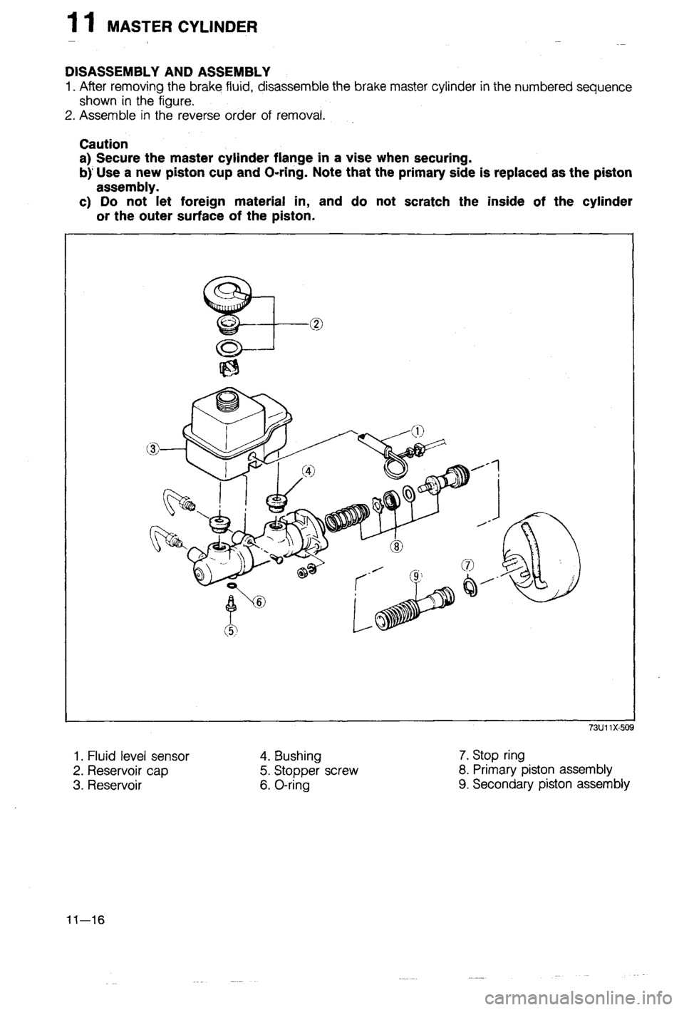 MAZDA 323 1988 Workshop Manual MAZDA 323 1988 Workshop Manual