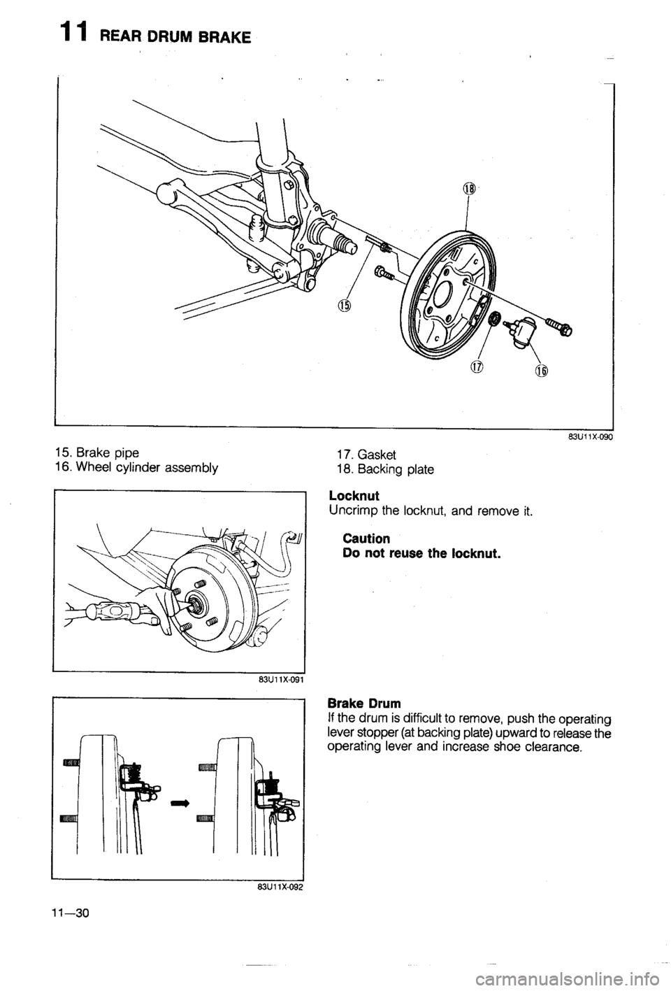 MAZDA 323 1988 Workshop Manual MAZDA 323 1988 Workshop Manual