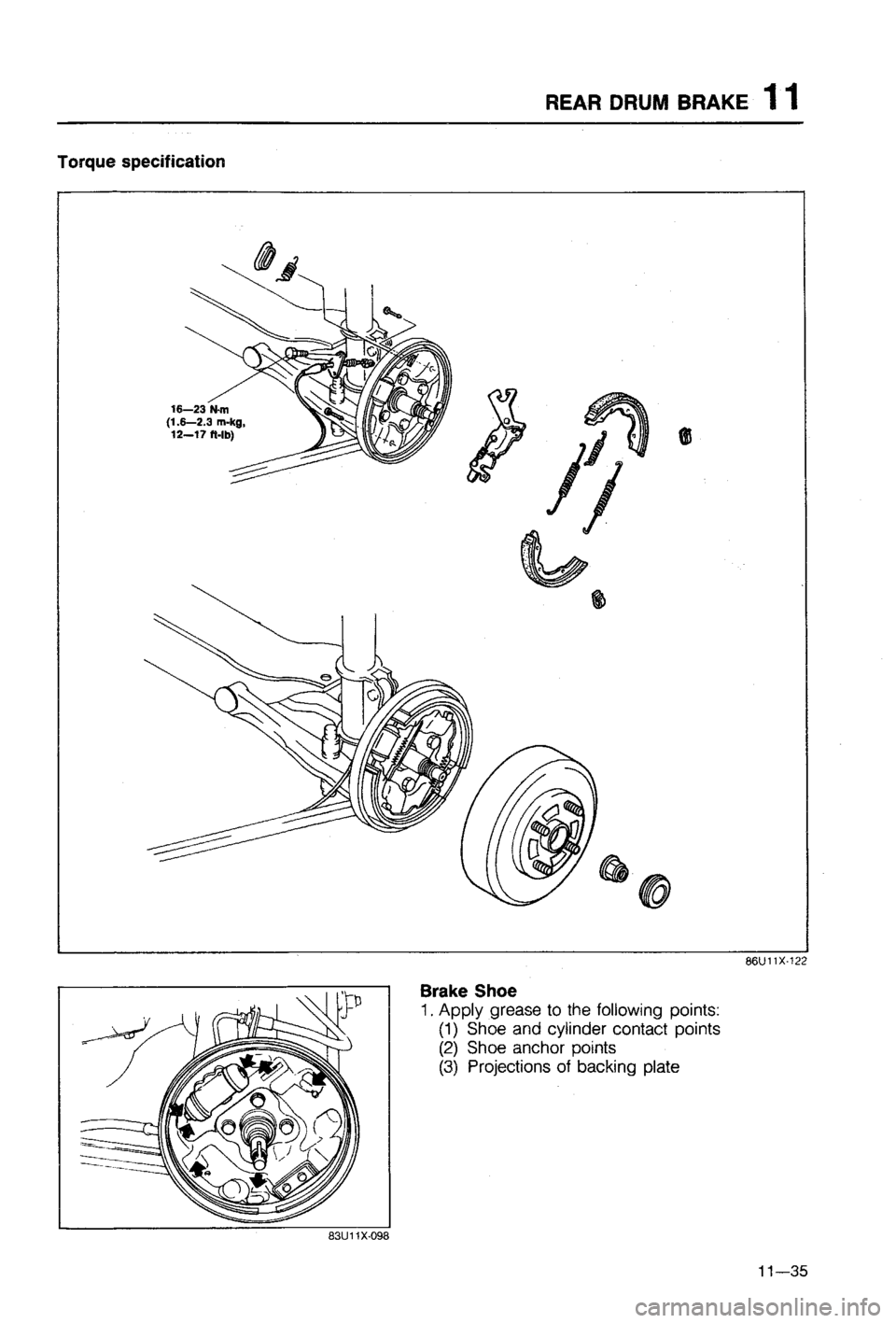 MAZDA 323 1988 Workshop Manual MAZDA 323 1988 Workshop Manual