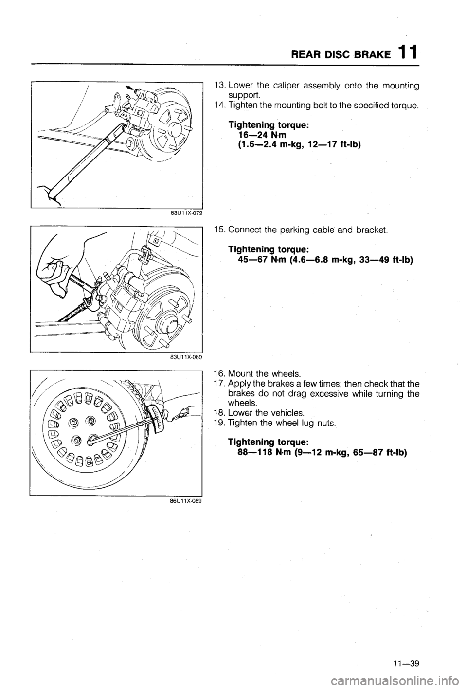 MAZDA 323 1988 Workshop Manual MAZDA 323 1988 Workshop Manual