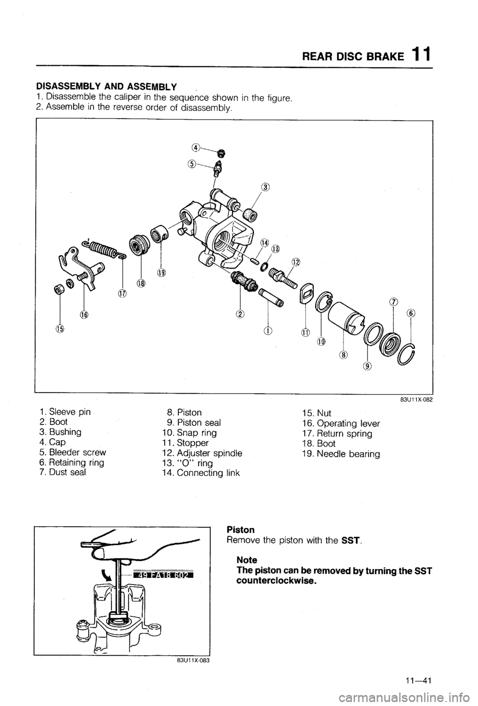 MAZDA 323 1988 Workshop Manual MAZDA 323 1988 Workshop Manual