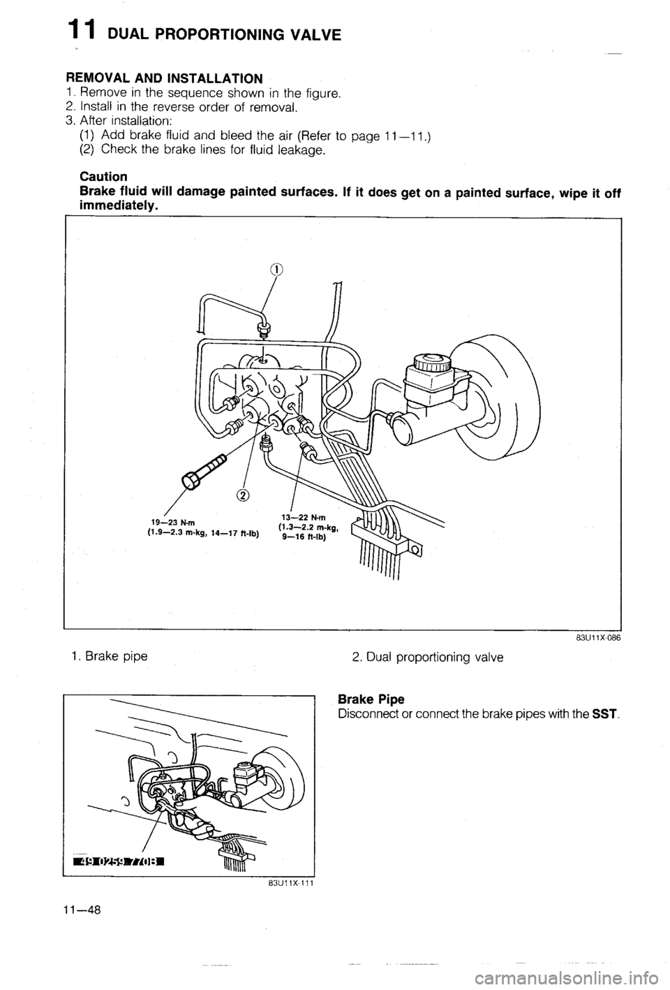 MAZDA 323 1988 Workshop Manual MAZDA 323 1988 Workshop Manual
