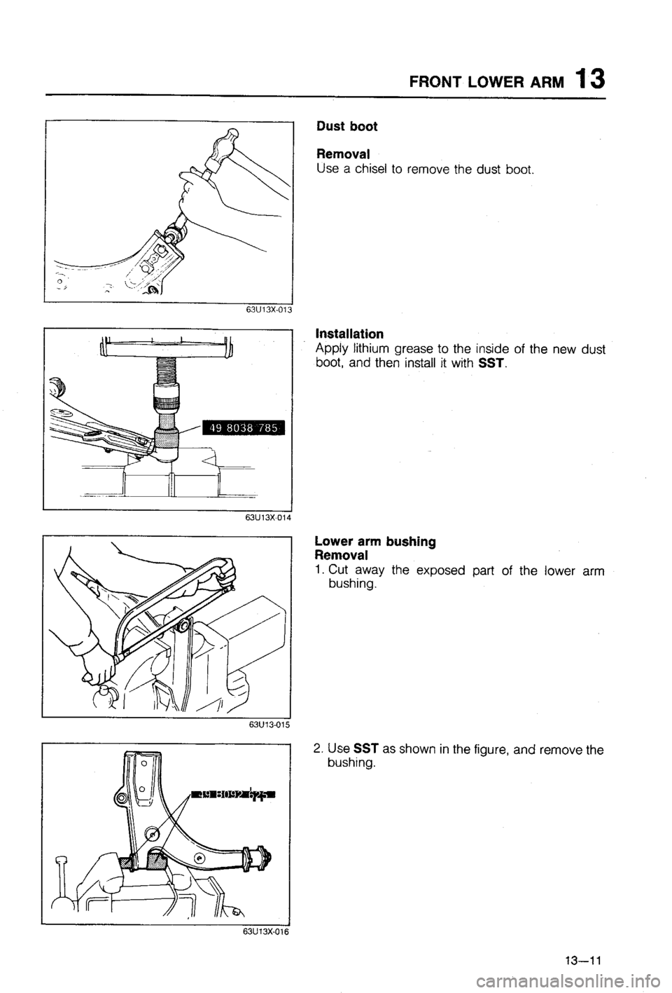 MAZDA 323 1988 Workshop Manual MAZDA 323 1988 Workshop Manual