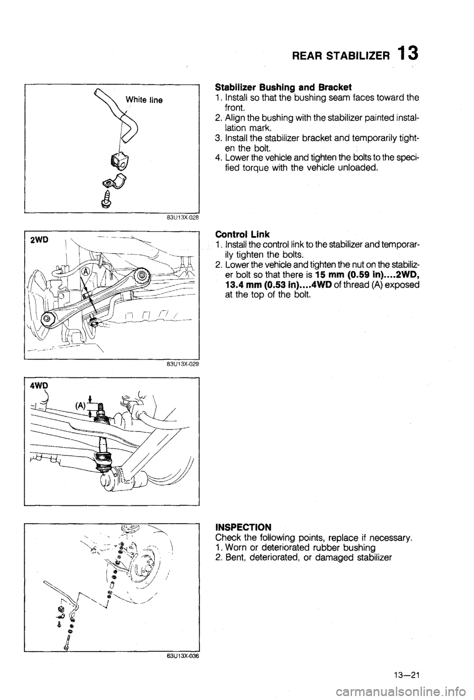 MAZDA 323 1988 Workshop Manual MAZDA 323 1988 Workshop Manual
