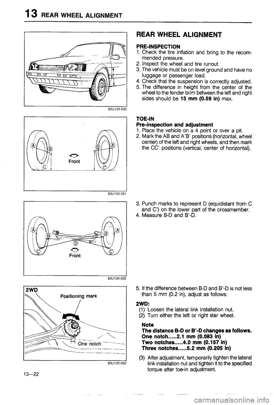 MAZDA 323 1988 Workshop Manual MAZDA 323 1988 Workshop Manual