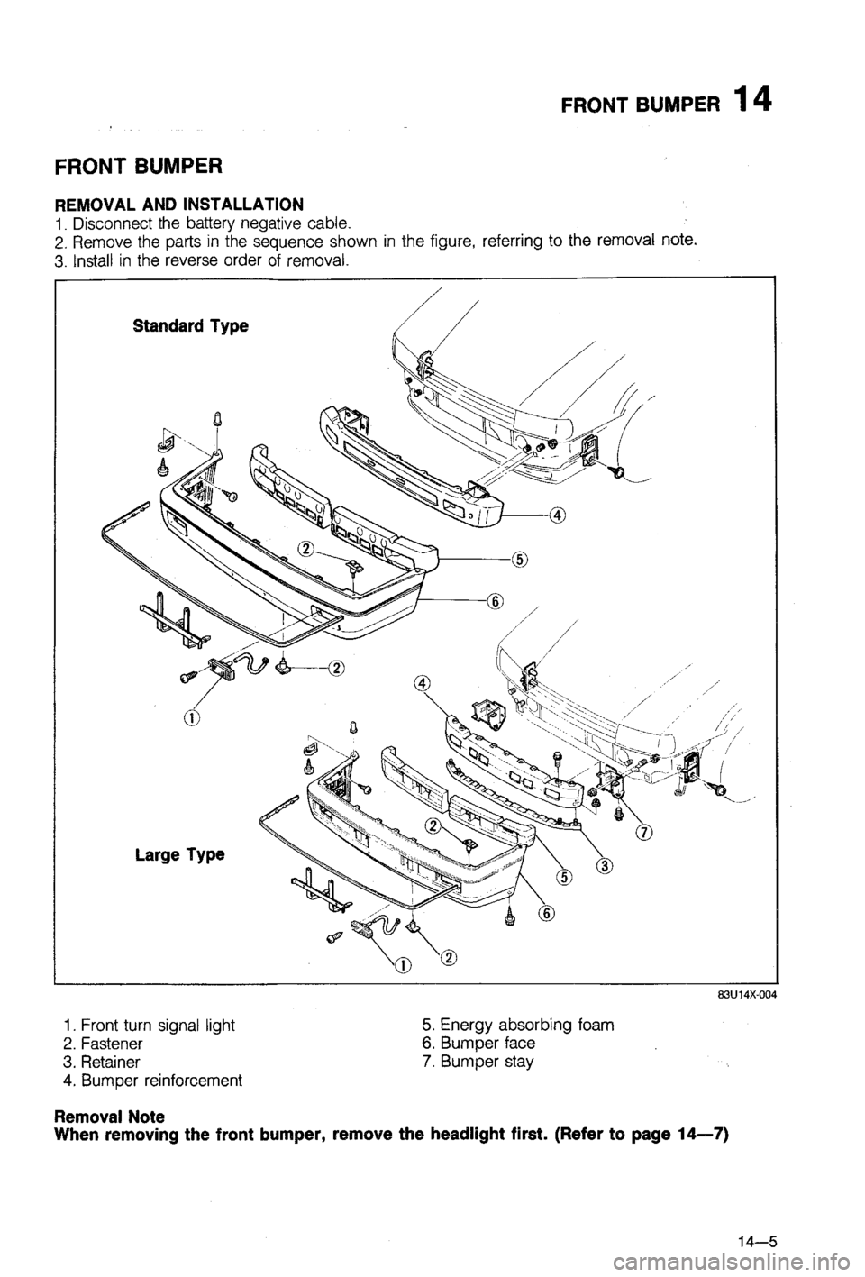 MAZDA 323 1988 Workshop Manual MAZDA 323 1988 Workshop Manual