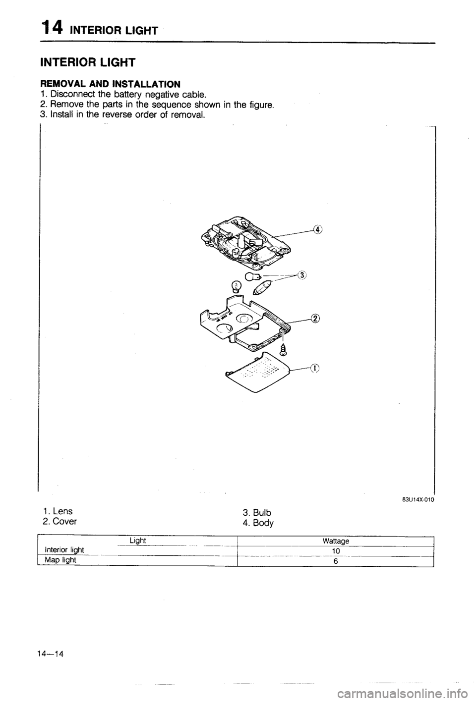 MAZDA 323 1988 Workshop Manual MAZDA 323 1988 Workshop Manual
