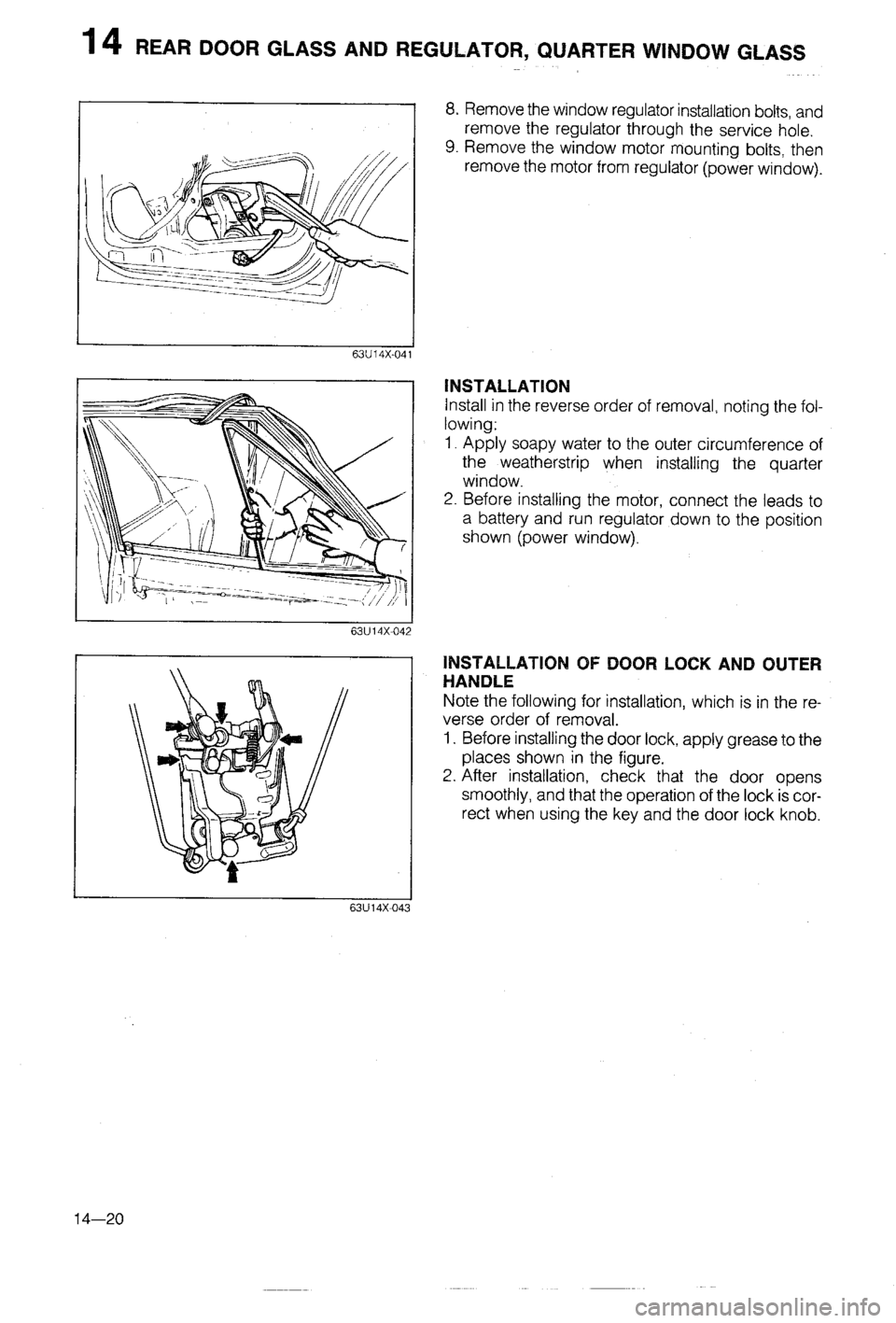 MAZDA 323 1988 Workshop Manual MAZDA 323 1988 Workshop Manual