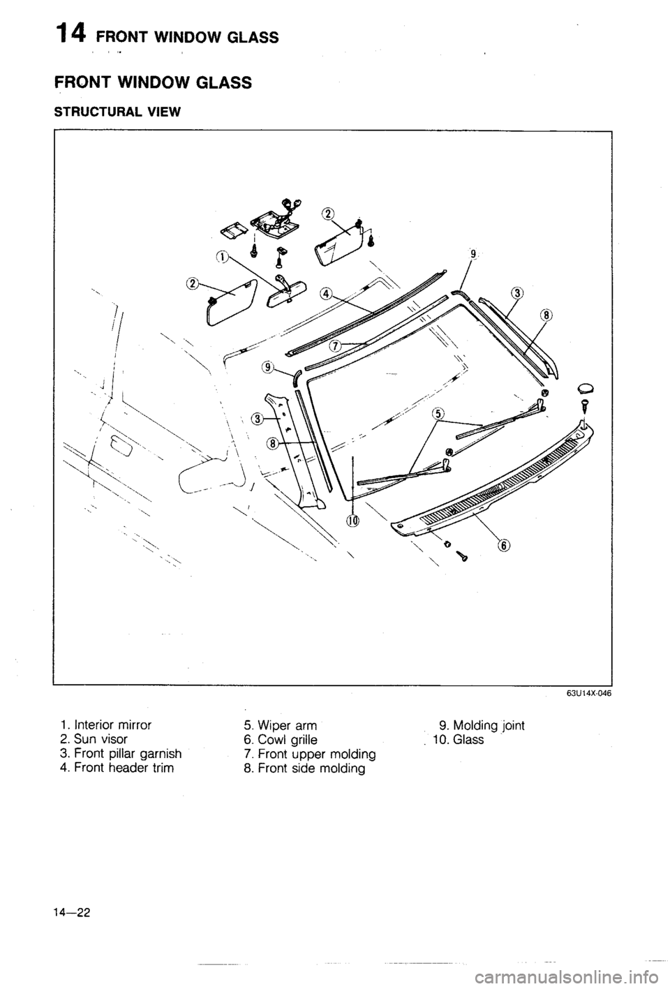 MAZDA 323 1988 Workshop Manual MAZDA 323 1988 Workshop Manual
