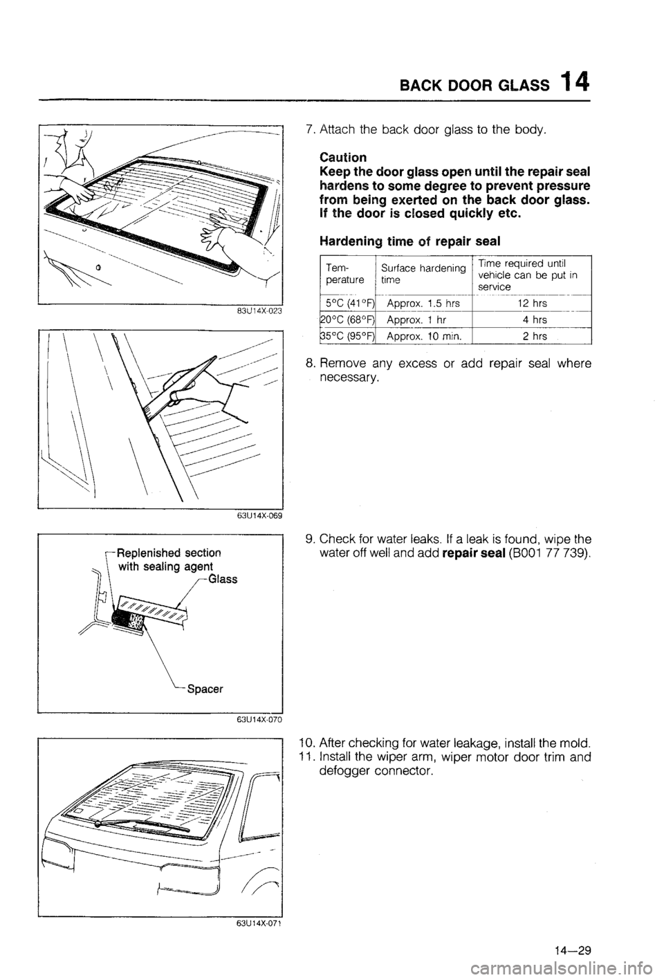 MAZDA 323 1988 Workshop Manual MAZDA 323 1988 Workshop Manual