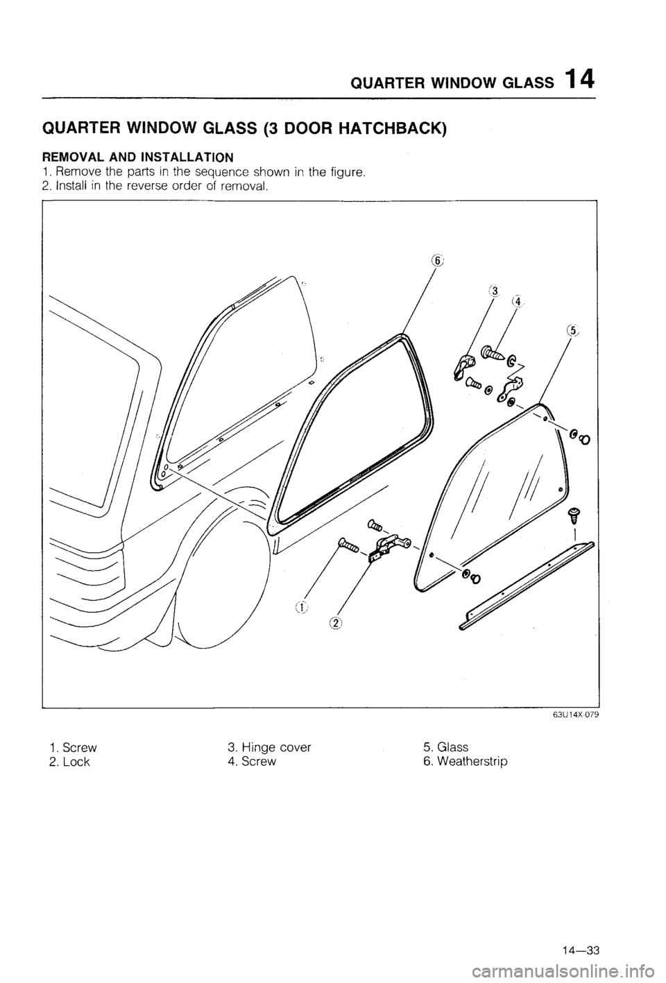 MAZDA 323 1988 Workshop Manual MAZDA 323 1988 Workshop Manual