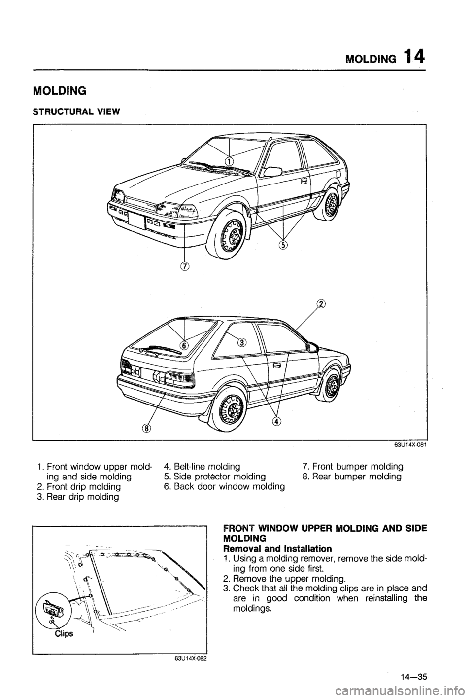 MAZDA 323 1988 Workshop Manual MAZDA 323 1988 Workshop Manual