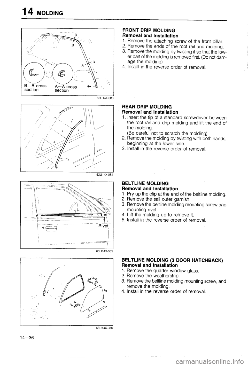 MAZDA 323 1988 Workshop Manual MAZDA 323 1988 Workshop Manual