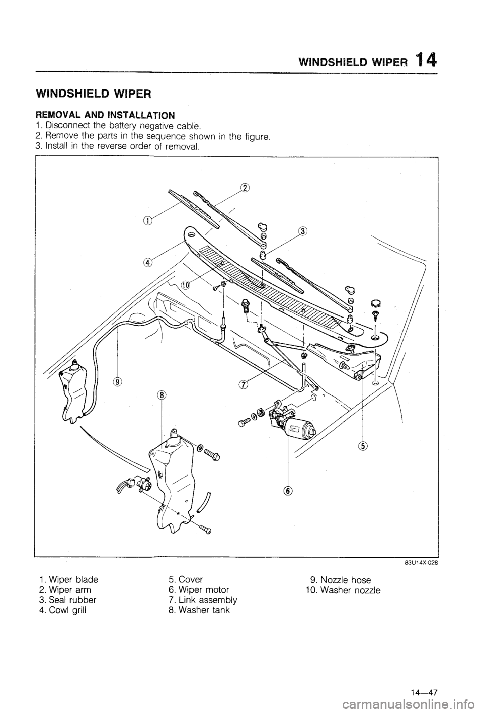 MAZDA 323 1988 Workshop Manual MAZDA 323 1988 Workshop Manual
