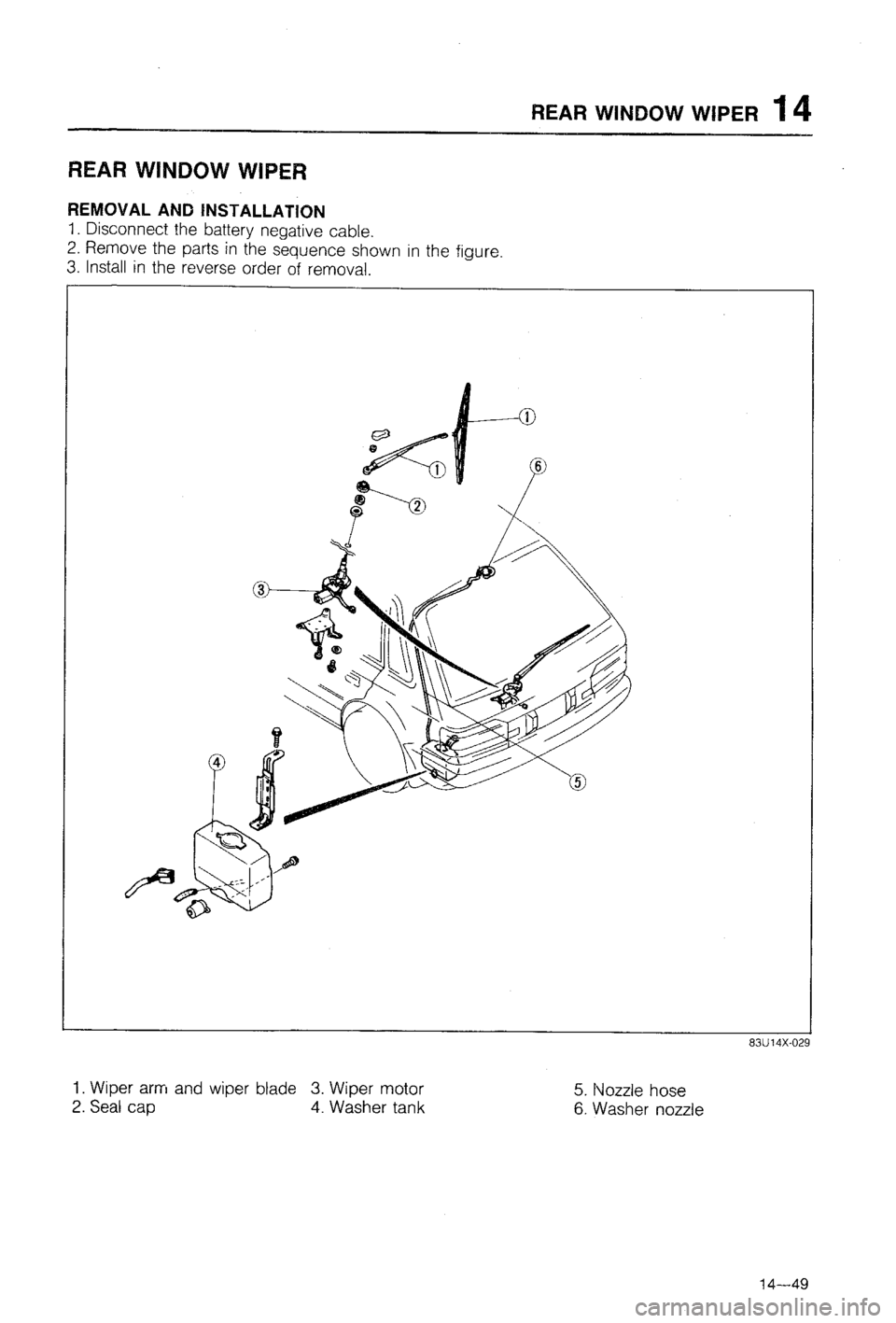 MAZDA 323 1988 Workshop Manual MAZDA 323 1988 Workshop Manual