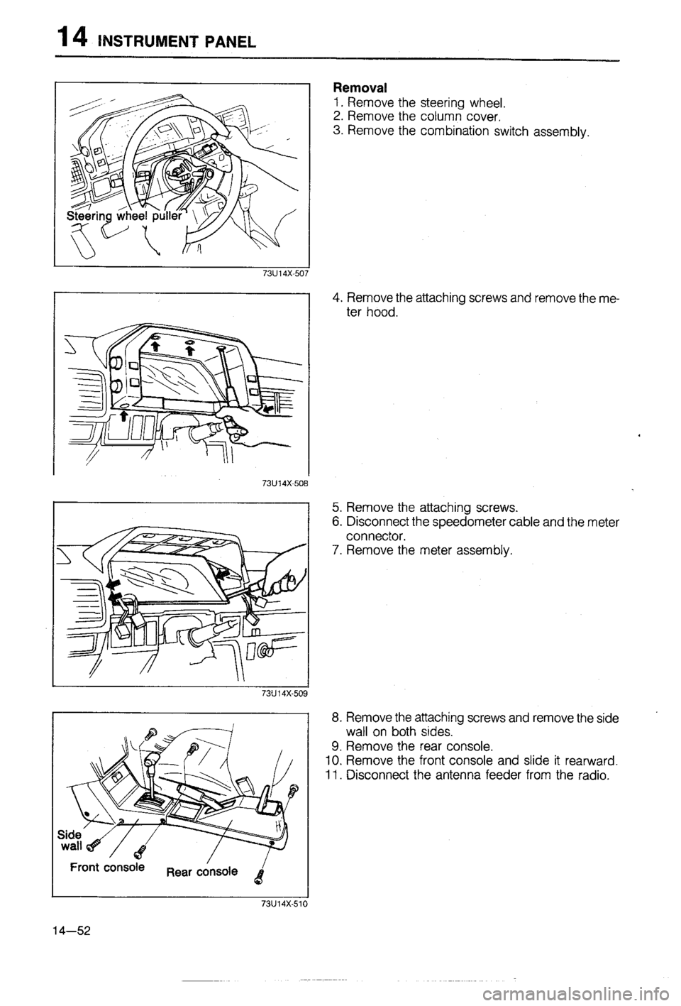 MAZDA 323 1988 Workshop Manual MAZDA 323 1988 Workshop Manual