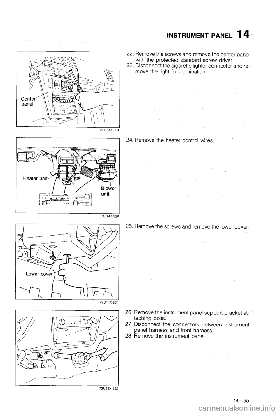 MAZDA 323 1988 Workshop Manual MAZDA 323 1988 Workshop Manual