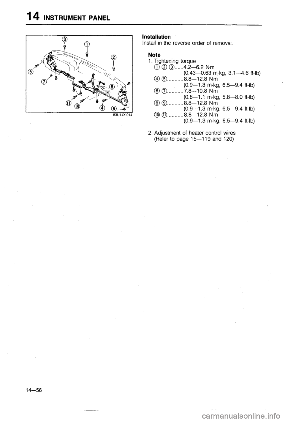 MAZDA 323 1988 Workshop Manual MAZDA 323 1988 Workshop Manual