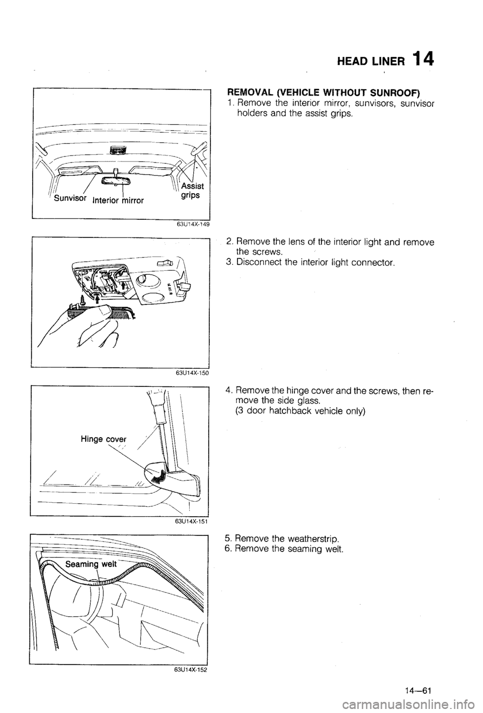 MAZDA 323 1988 Workshop Manual MAZDA 323 1988 Workshop Manual