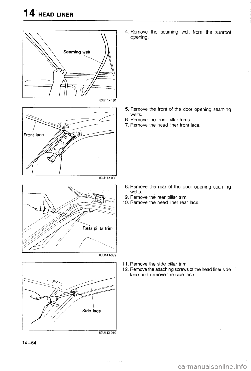 MAZDA 323 1988 Workshop Manual MAZDA 323 1988 Workshop Manual