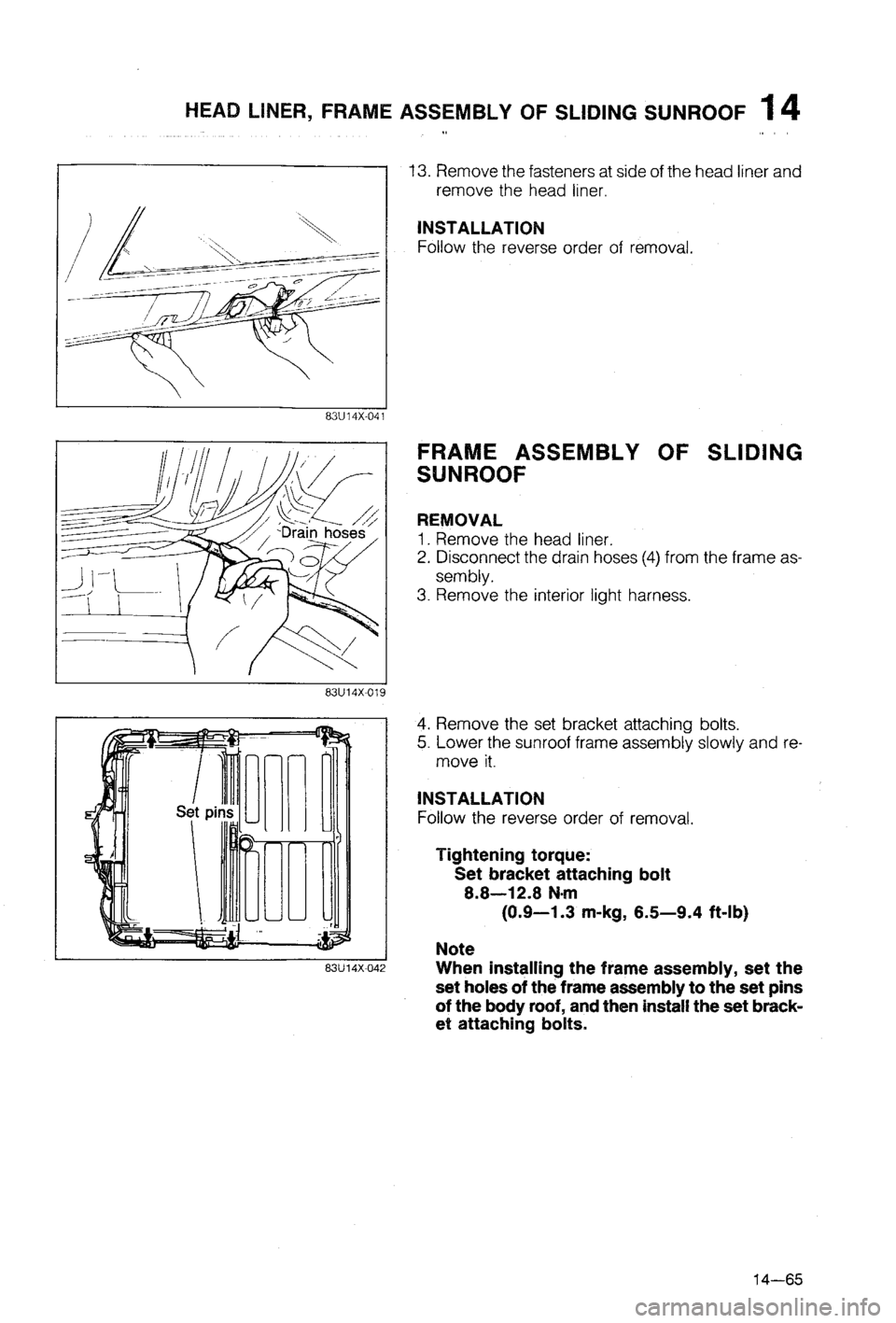 MAZDA 323 1988 Workshop Manual MAZDA 323 1988 Workshop Manual