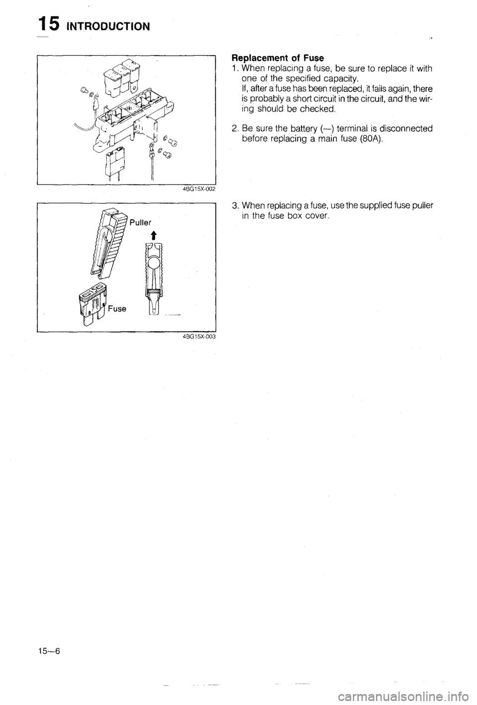 MAZDA 323 1988 Workshop Manual MAZDA 323 1988 Workshop Manual