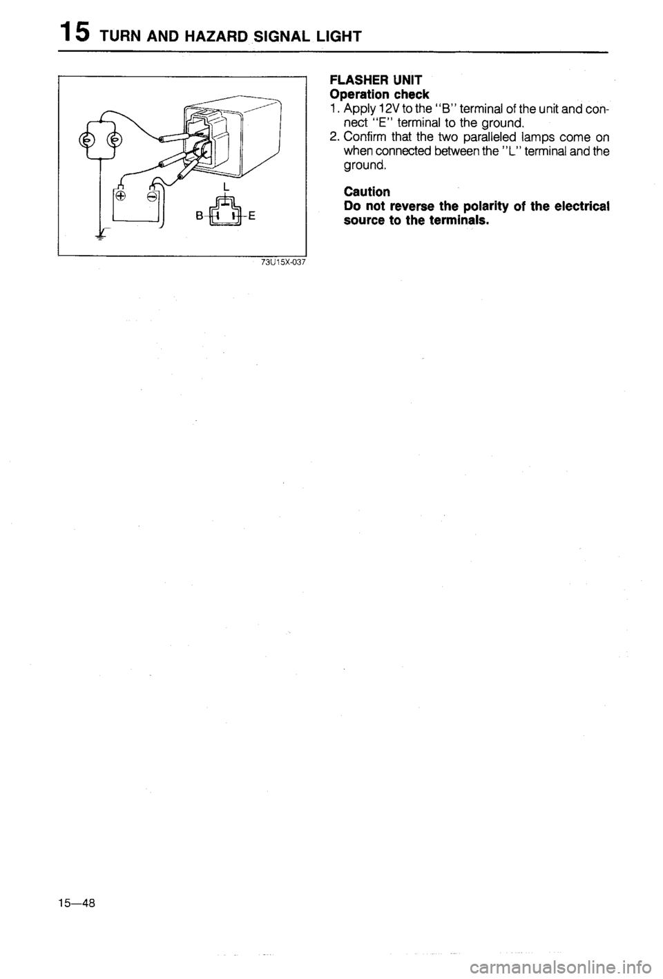 MAZDA 323 1988 Workshop Manual MAZDA 323 1988 Workshop Manual
