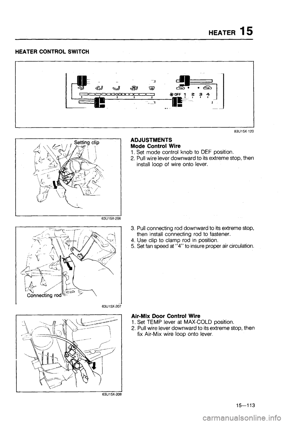 MAZDA 323 1988 Workshop Manual MAZDA 323 1988 Workshop Manual