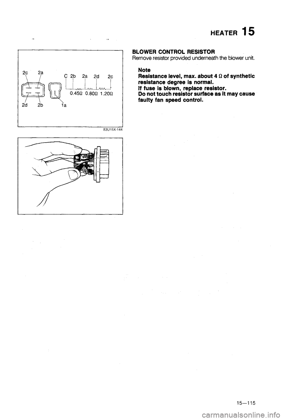 MAZDA 323 1988 Workshop Manual MAZDA 323 1988 Workshop Manual
