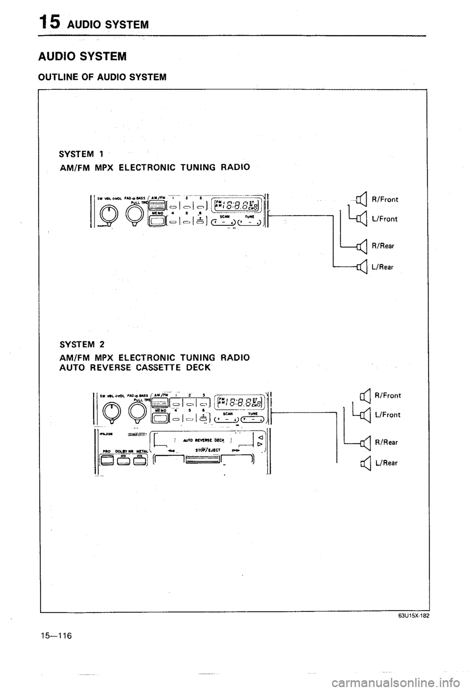 MAZDA 323 1988 Workshop Manual MAZDA 323 1988 Workshop Manual