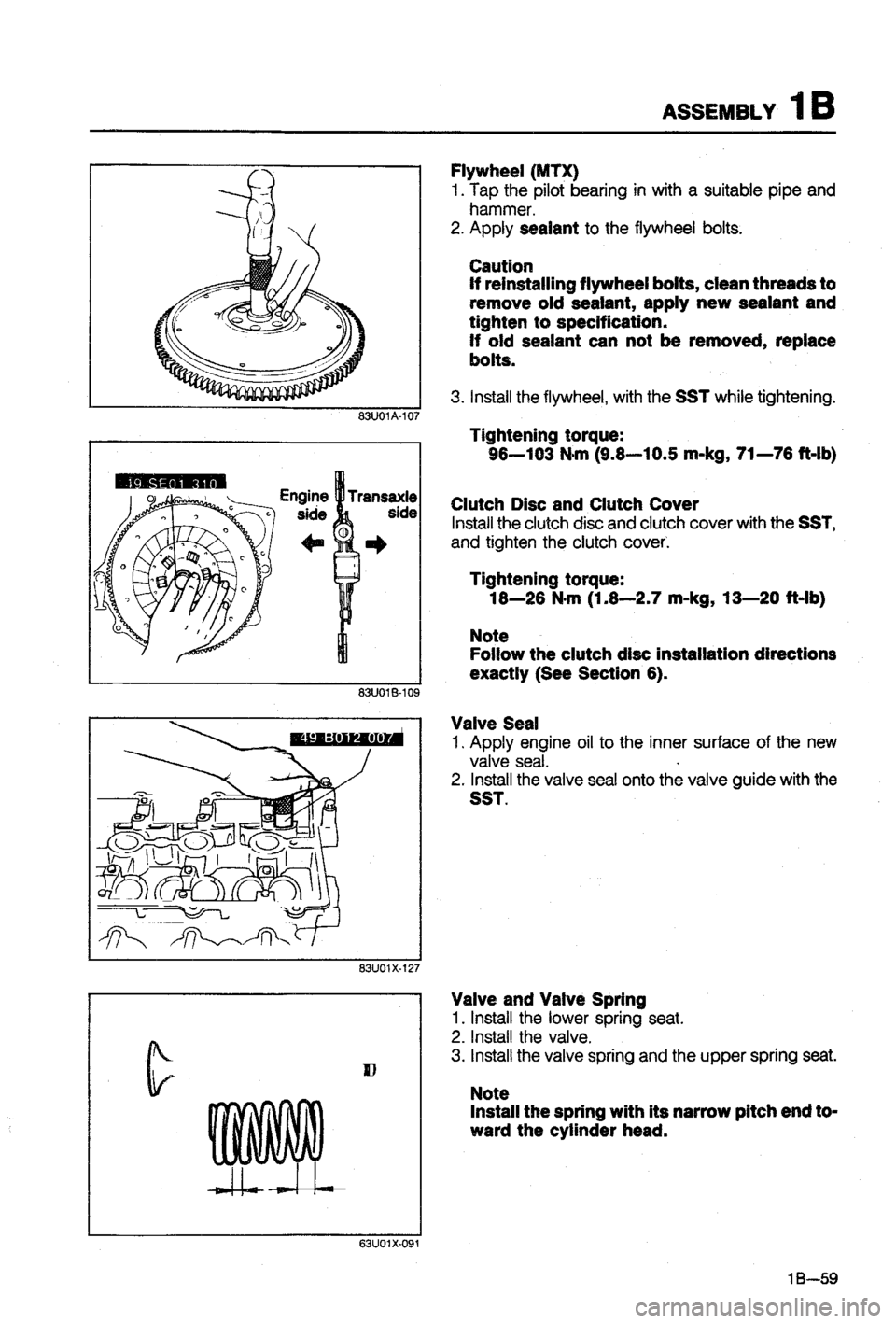 MAZDA 323 1988 Manual PDF MAZDA 323 1988 Manual PDF