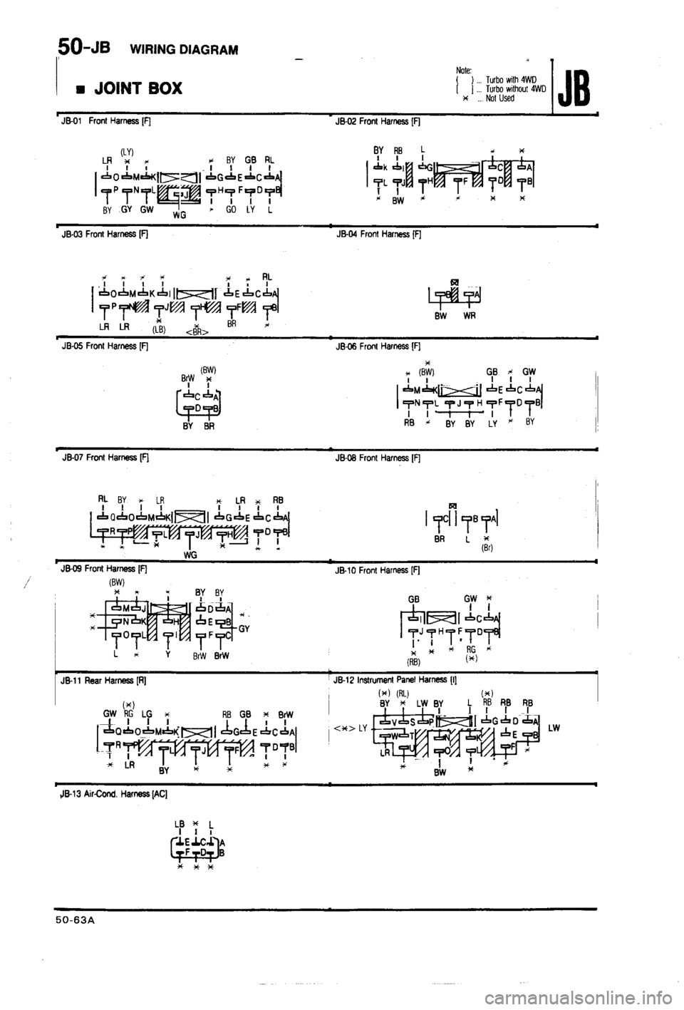MAZDA 323 1988 Workshop Manual MAZDA 323 1988 Workshop Manual
