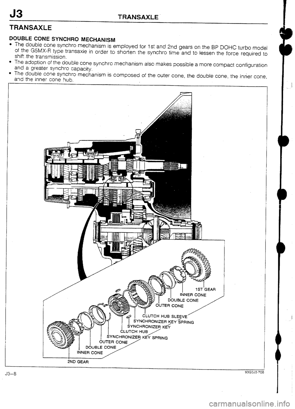 MAZDA 232 1990 Workshop Manual Suplement MAZDA 232 1990 Workshop Manual Suplement