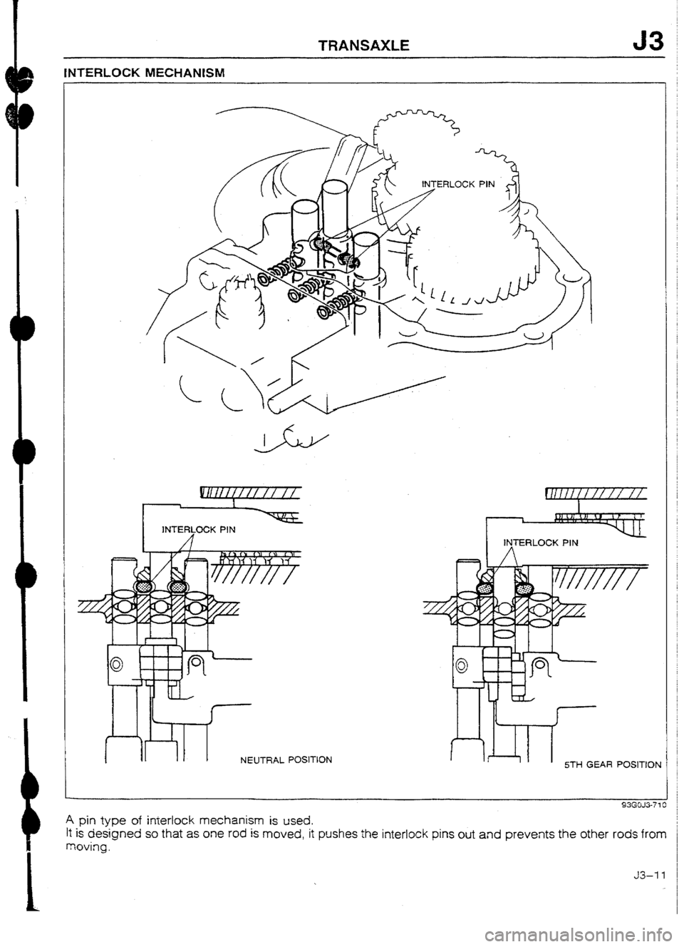 MAZDA 232 1990 Workshop Manual Suplement MAZDA 232 1990 Workshop Manual Suplement