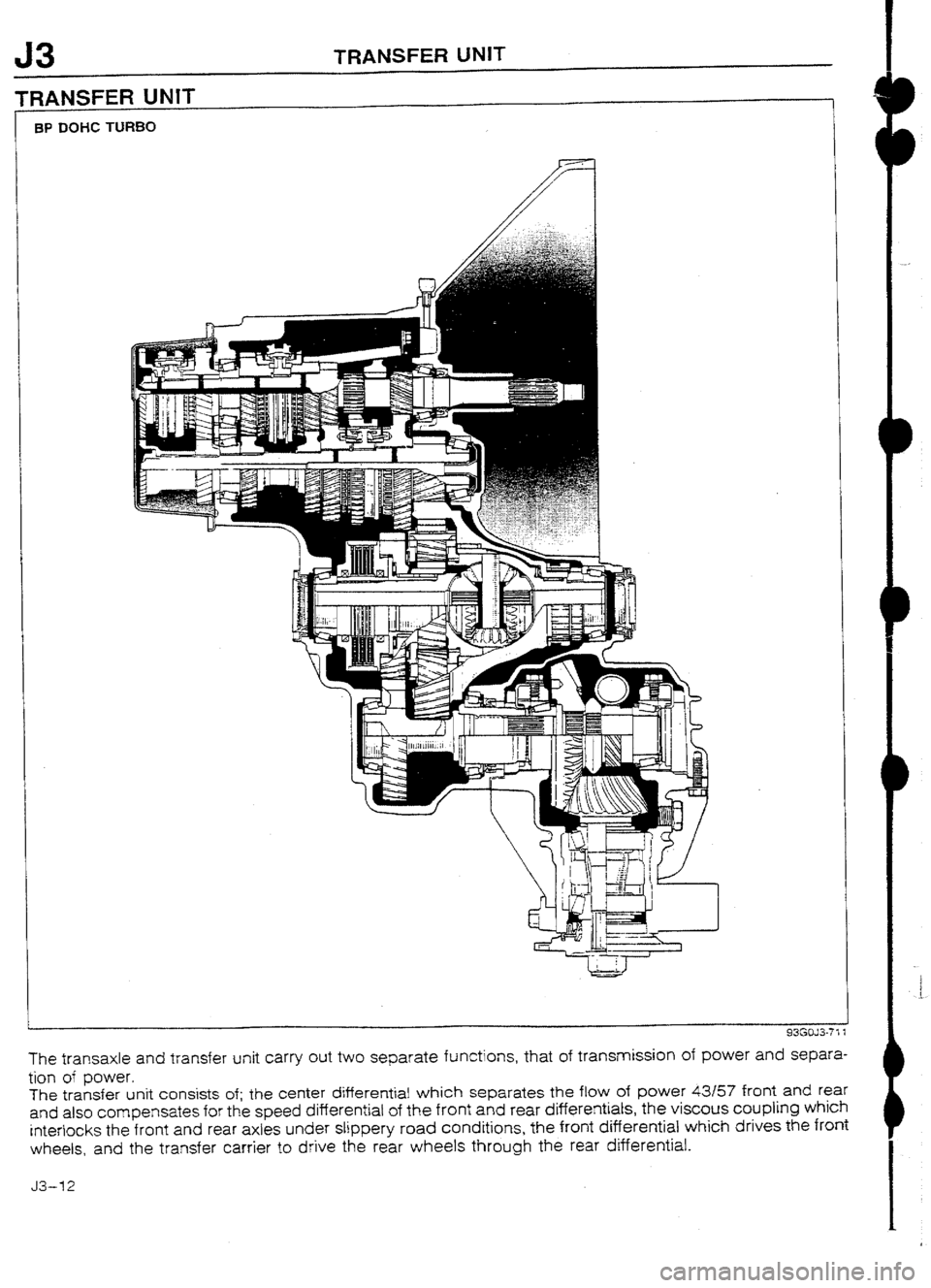 MAZDA 232 1990 Workshop Manual Suplement MAZDA 232 1990 Workshop Manual Suplement